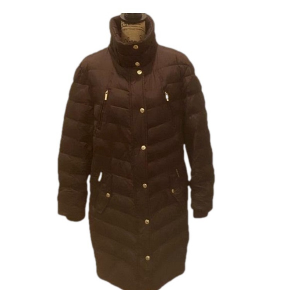 Michael Kors Brown Puffer Jacket